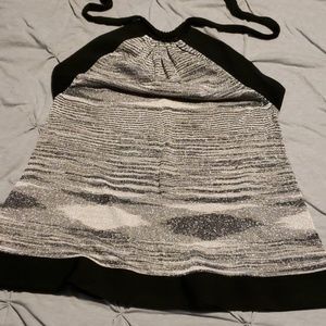 Bebe sparkle halter top